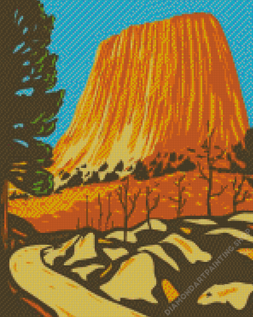 Devils Tower Diamond Paintings