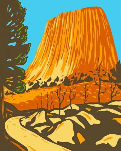 Devils Tower Diamond Paintings