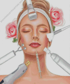 Esthetician Woman Diamond Paintings