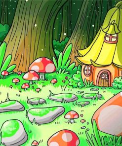 Fairy Houses Diamond Paintings