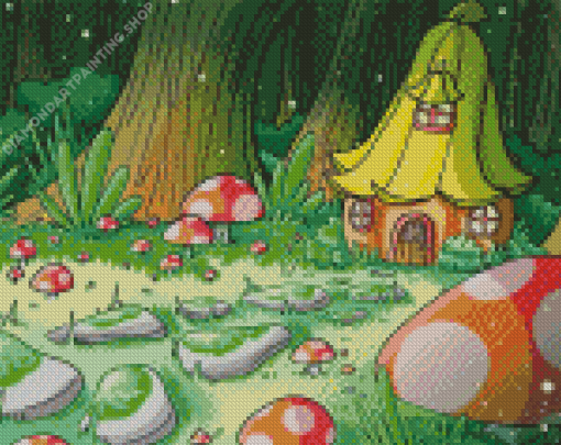 Fairy Houses Diamond Paintings