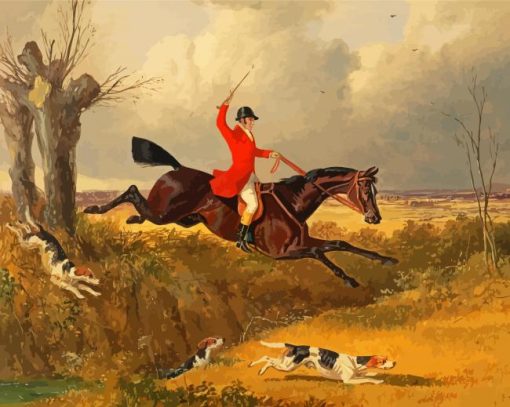 Fox Hunting Diamond Paintings