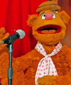 Fozzie Singing Diamond Paintings