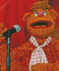 Fozzie Singing Diamond Paintings