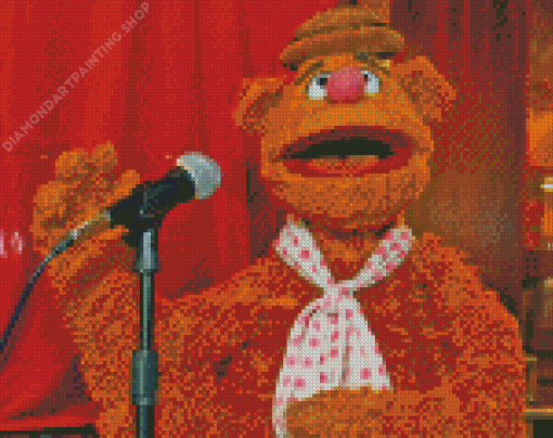 Fozzie Singing Diamond Paintings