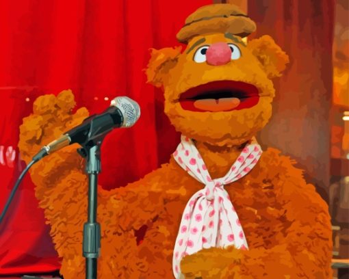 Fozzie Singing Diamond Paintings