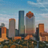 Houston Skyline Diamond Paintings