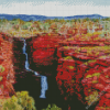 Joffre Falls Karijini Diamond Paintings