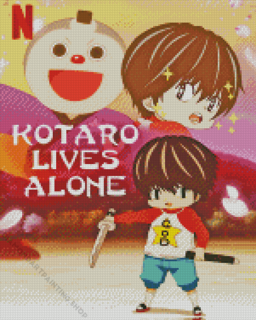 Kotaro Lives Alone Diamond Paintings