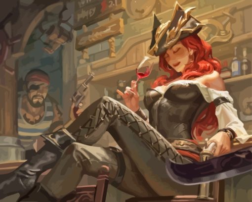 Miss Fortune Diamond Paintings