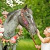 Flowering Horse Diamond Paintings