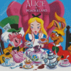 Mad Hatters Tea Party Diamond Paintings