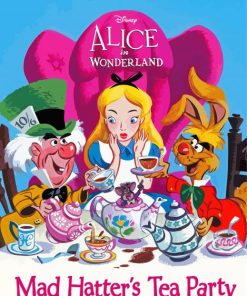 Mad Hatters Tea Party Diamond Paintings