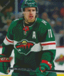 Minnesota Wild Player Diamond Paintings