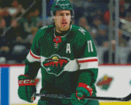 Minnesota Wild Player Diamond Paintings