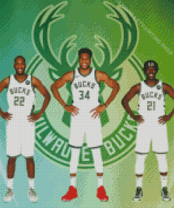 Milwaukee Bucks Diamond Paintings