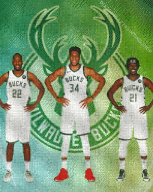 Milwaukee Bucks Diamond Paintings