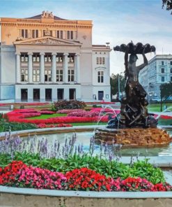 Bolshoi Opera And Theatre Diamond Paintings