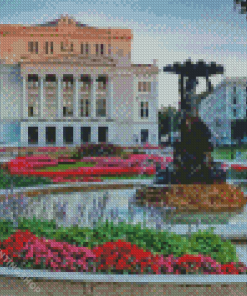 Bolshoi Opera And Theatre Diamond Paintings