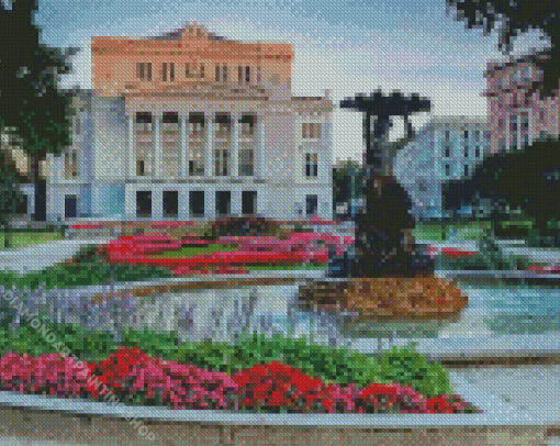 Bolshoi Opera And Theatre Diamond Paintings