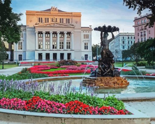 Bolshoi Opera And Theatre Diamond Paintings