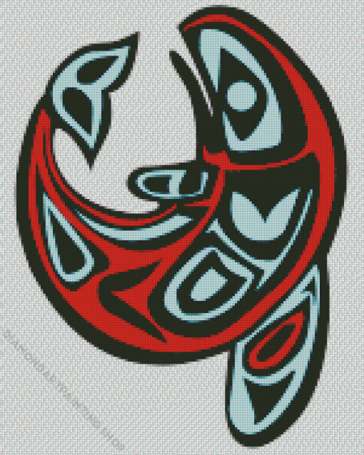 Orca Haida Art Diamond Paintings