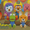 Pororo And Friends Diamond Paintings