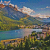 Saint Moritz City Diamond Paintings