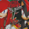 Shadow And Knuckles Diamond Paintings