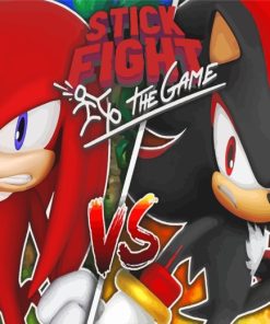 Shadow And Knuckles Diamond Paintings