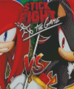 Shadow And Knuckles Diamond Paintings