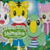 Shimajiro Poster Diamond Paintings