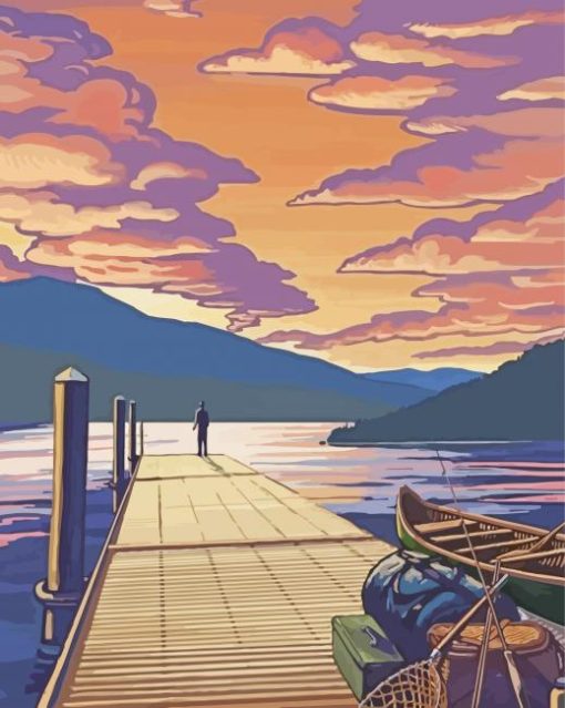 Squam Lake Diamond Paintings