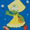 Steven Universe Peridot Diamond Paintings