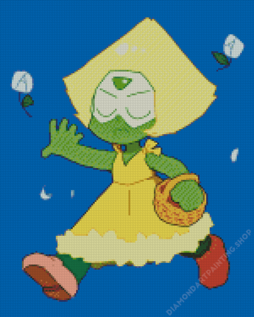 Steven Universe Peridot Diamond Paintings