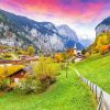 Lauterbrunnen Village Diamond Paintings