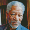 Actor Morgan Freeman Diamond Paintings