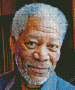 Actor Morgan Freeman Diamond Paintings