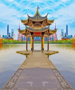 Tianjin Lake Diamond Paintings