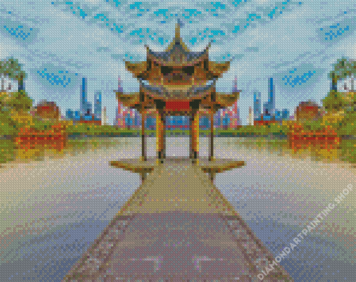 Tianjin Lake Diamond Paintings