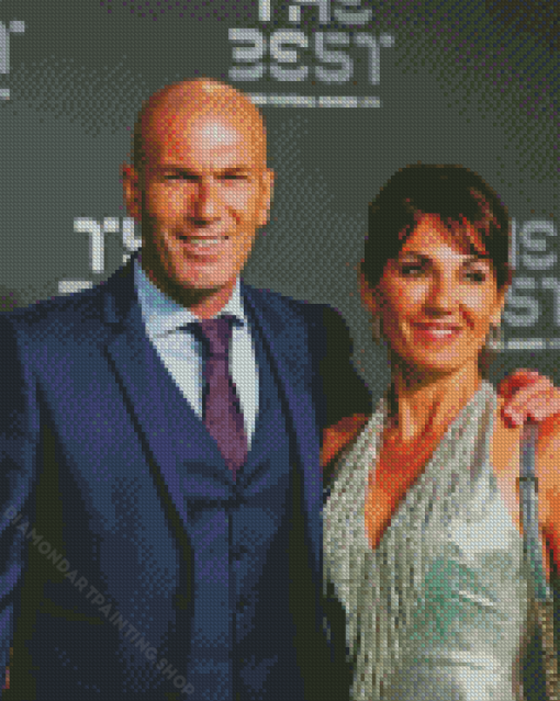 Zinedine Zidane Diamond Paintings