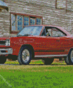 Brown Plymouth Gtx Diamond Paintings