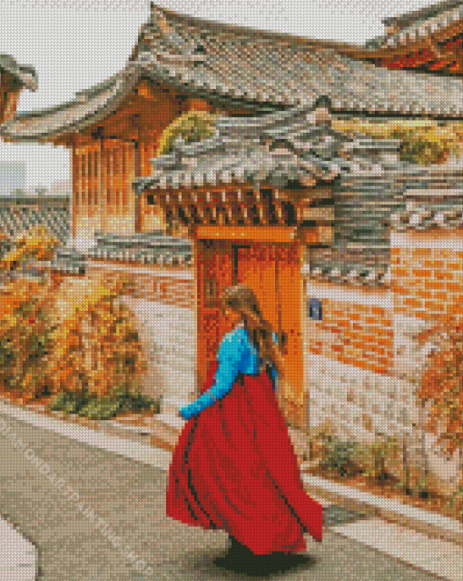 Bukchon Hanok Diamond Paintings