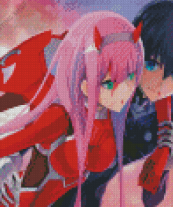 Darling In The Franxx Diamond Paintings