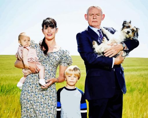 Doc Martin Characters Diamond Paintings