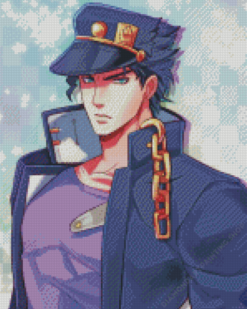 Jotaro Kujo Art Diamond Paintings