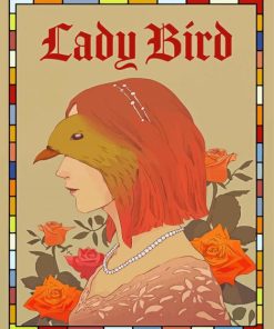 Lady Bird Poster Diamond Paintings