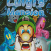 Luigis Mansion Game Diamond Paintings