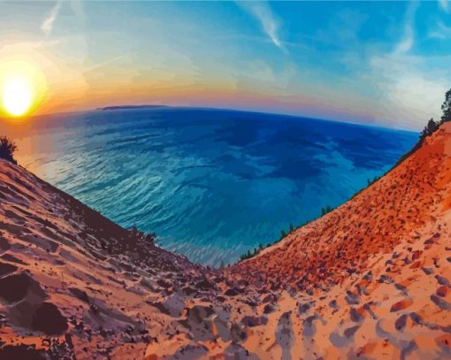 Sleeping Bear Dunes Diamond Paintings