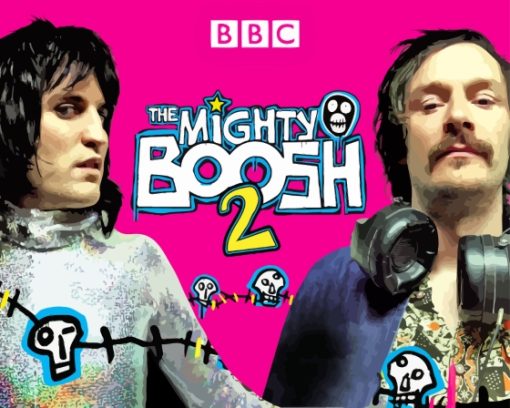 Mighty Boosh Poster Diamond Paintings